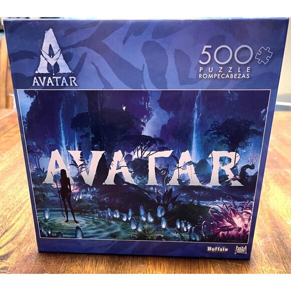 Avatar Jigsaw Puzzle 500 Piece Puzzle By Buffalo Games Movie Neytiri Navi Forest - Picture 2 of 16
